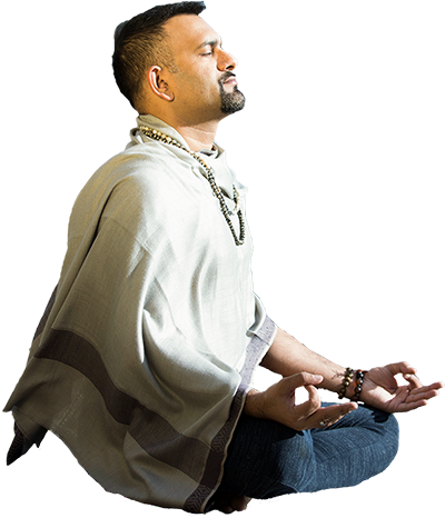 alt="Sumit Manav teaching 50-hour advanced yoga teacher training in Crawley UK