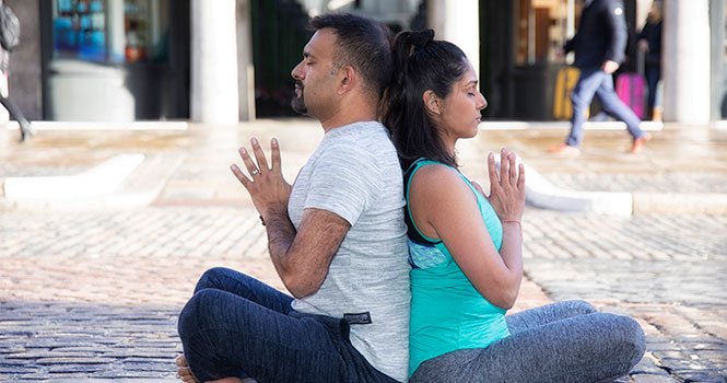 Couple yoga classes in London