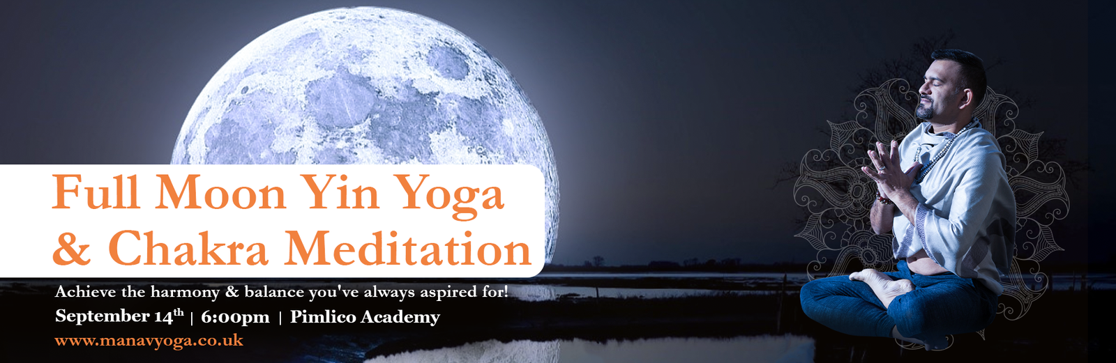 Full Moon Yin Yoga & Chakra Meditation