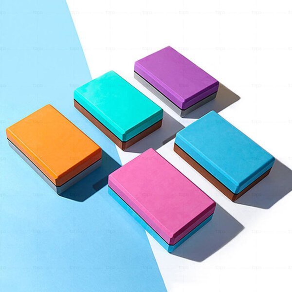 Multicolor Yoga Blocks Foam